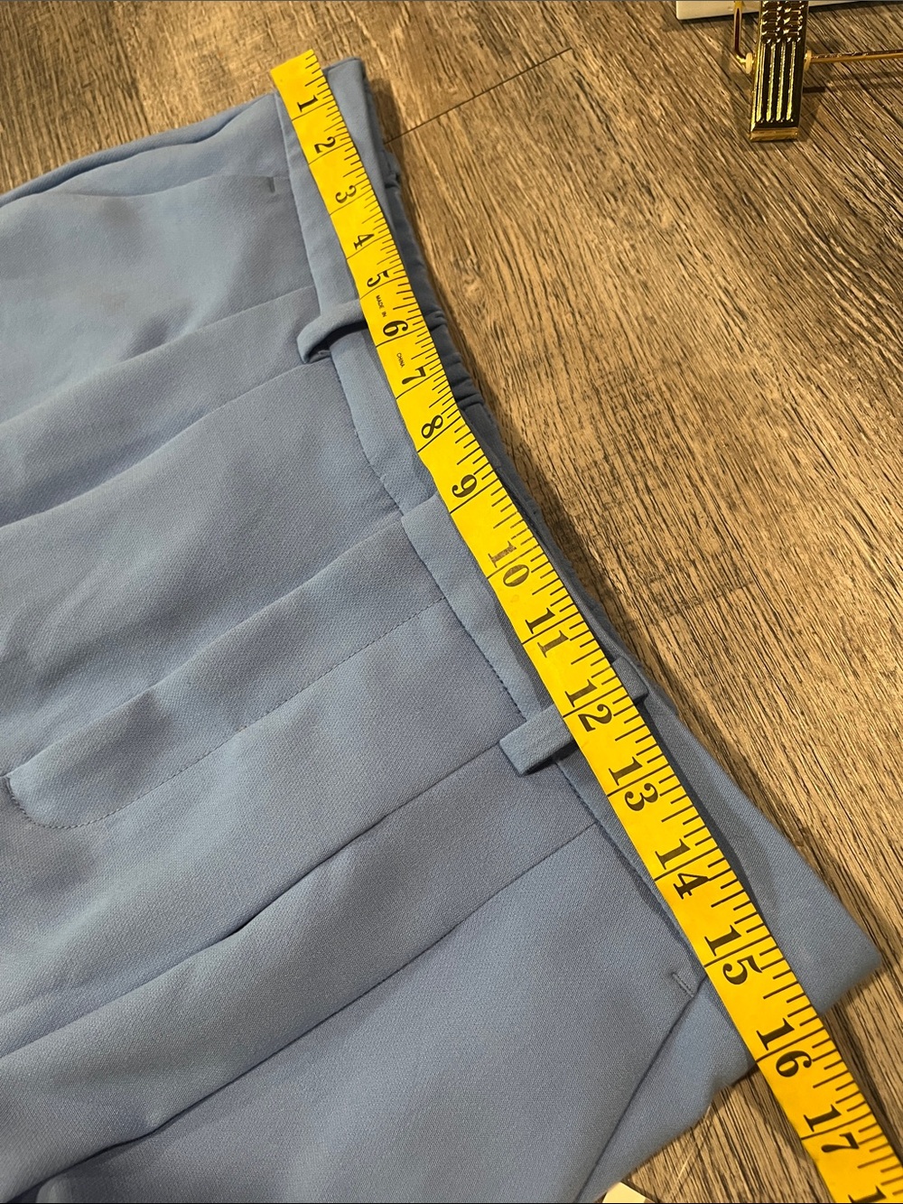 Anthropologie NWT Avery Wide-Leg Pleated Trousers by Maeve - M - Picture 10 of 16